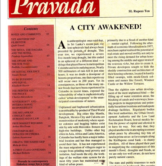 Pravada Vol. 1 No. 6