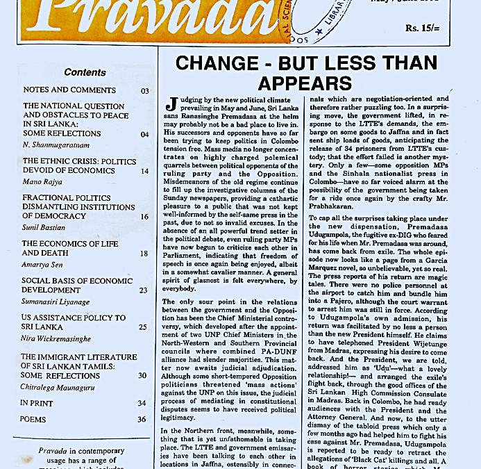 Pravada Vol. 2 No. 5