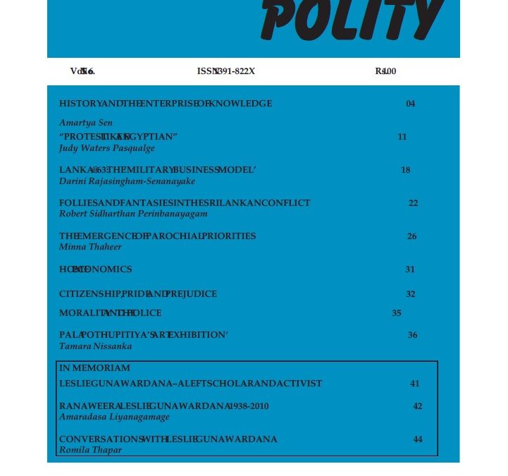 Polity Vol. 5 No. 6