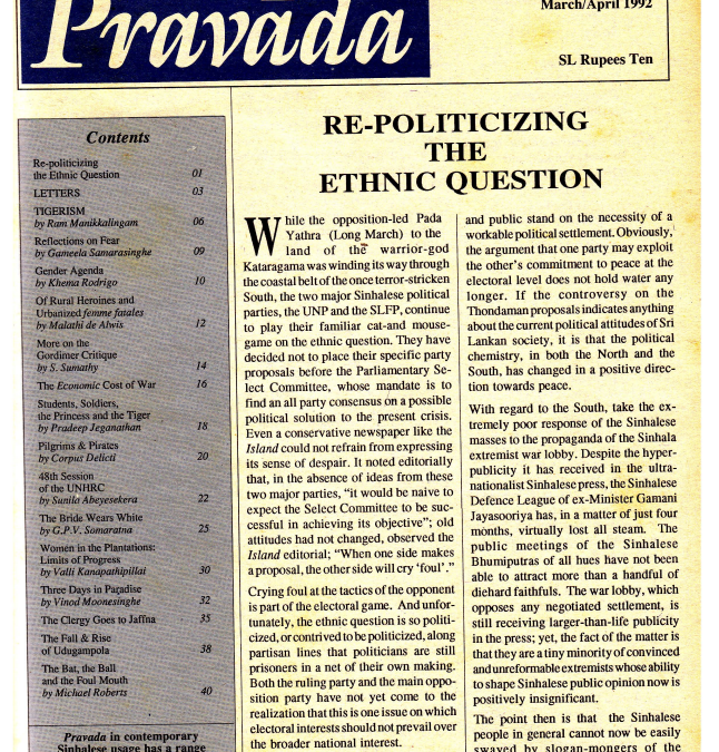 Pravada Vol.1 No. 4