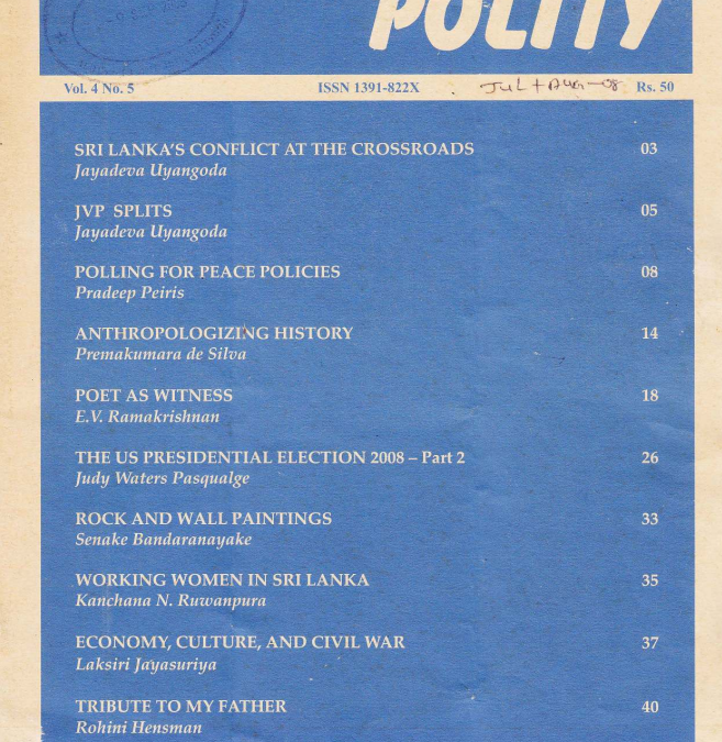 Polity Vol. 4 No. 5