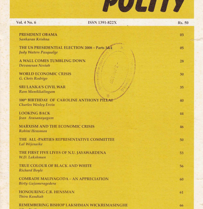 Polity Vol. 4 No. 6